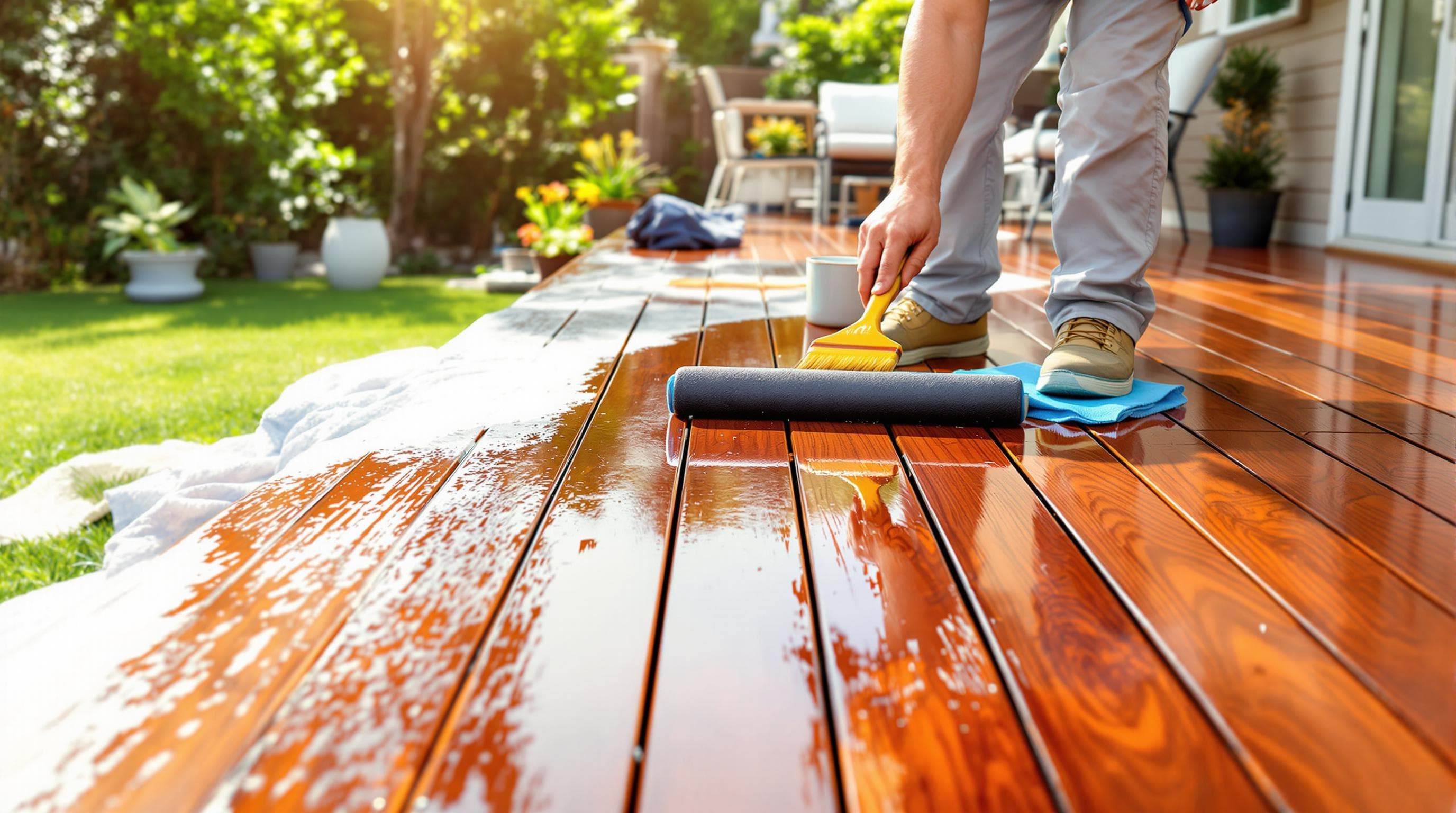 Deck Staining service preview